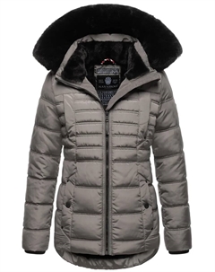 Зимняя куртка "Лиссандра" с высококачественной стеганой отделкой, серый Navahoo