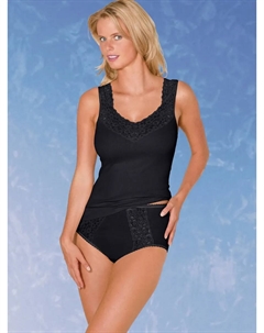 Трусики на талии (2 шт.), черный Wäschepur