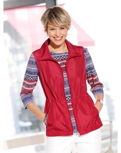 Короткий жилет, цвет Erdbeere Classic basics