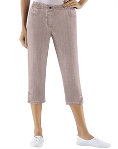 Джинсы-капри (1 шт.), бежевый Classic basics