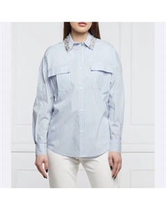 Рубашка стандартного кроя, синий Liu jo