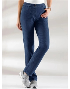 Джинсы с эластичной талией (1 шт.), синий Classic basics