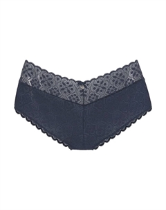 Трусики с завышенной талией "Амели", выполненные из красивого кружева, синий S.oliver