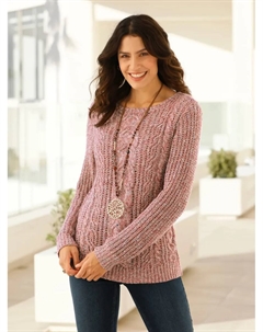 Вдохновение Вязаный свитер "Пуловер", цвет Rosenholz-Meliert Inspirationen