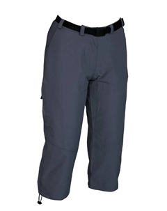 Брюки 3/4 "KENORA Full Stretch Pirate Trousers Women", также доступны в больших размерах, цвет Anthra Deproc active