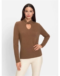 Вязаный свитер "Пуловер", коричневый Heine