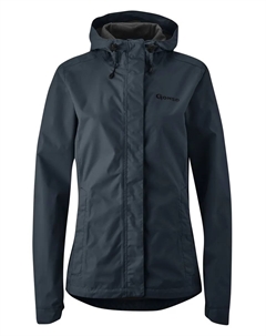 Велокуртка "Sura Light", женская дождевик, ветро- и водонепроницаемая, велокуртка с капюшоном, синий Gonso