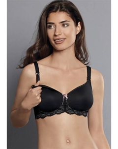 Бюстгальтер для кормления Maternity "Miss Lovely", чашка B-E, чашка из пенопласта и красивое кружево сзади, черный Anita