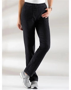 Джинсы с эластичной талией (1 шт.), черный Classic basics