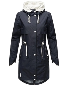 Полупальто Наваху "Xankaa", модная женская парка-переходник, цвет морской волны Navahoo