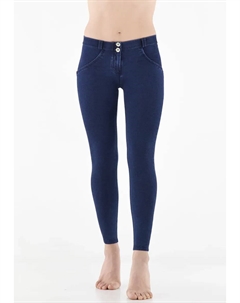 Джеггинсы "WRUP2RC002ORG" с эффектом лифтинга и моделирования, синий Freddy