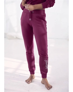 Брюки для отдыха Loungewear "брюки для отдыха", с блестящей вышивкой логотипа, одежда для отдыха, костюм для отдыха Loungewear, цвет Beere Bench