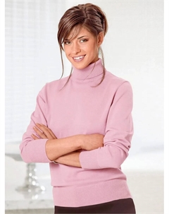 Повседневный образ Свитер-водолазка "Пуловер", цвет Rosenholz Casual looks