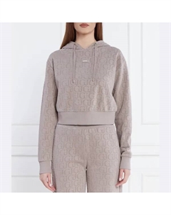 Толстовка обычного кроя, коричневый Guess