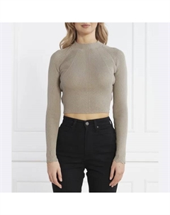 Укороченный свитер, серый Guess