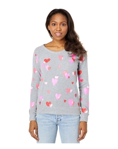 Пуловер, \"Love Hearts\" Sustainable Bliss Knit Pullover Chaser