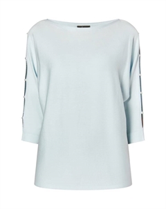 Пуловер, светло-синий Faina