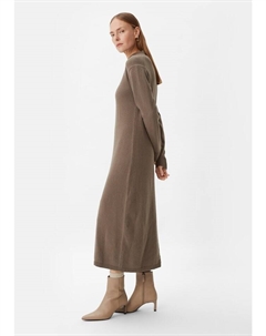 Длинное платье, коричневый Comma,