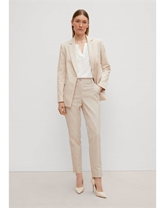 Тканевые брюки, бежевый Comma,