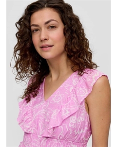 Длинное платье, розовый S.oliver