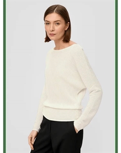 Пуловер, кремовый S.oliver