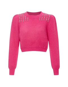 Пуловер, розовый Nascita