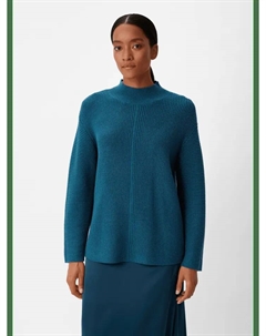 Пуловер, синий Comma,