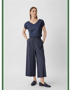 Тканевые брюки, синий Comma,