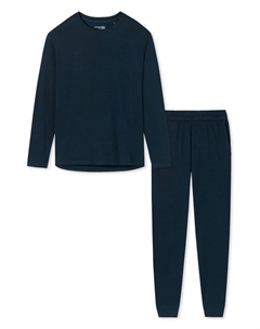 Ночное белье, темно-синий Schiesser