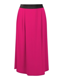 Юбка длиной до колена, розовый Faina