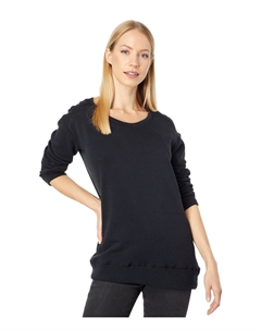 Пуловер, Cozy Cotton Fleece High-Low Pullover Chaser