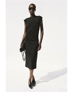 Платье с короткими рукавами, черный H&m