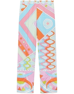 Брюки с принтом Vivara, розовый Pucci