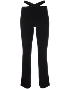 Легинсы с логотипом, черный Alexander wang