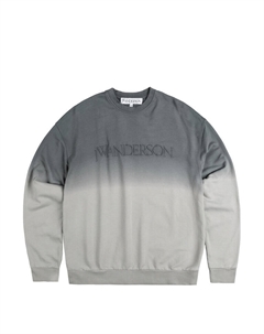 Рубашка Logo Embroidery Gradient Sweatshirt, серый Jw anderson