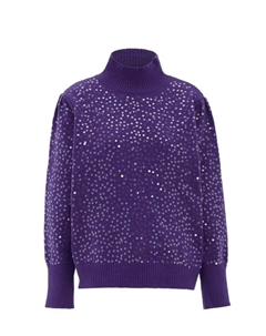 Пуловер, фиолетовый Nascita