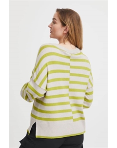 Пуловер, зеленый Fransa