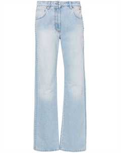 Прямые джинсы средней посадки, синий Msgm