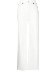 Прямые джинсы средней посадки, белый Alexander wang