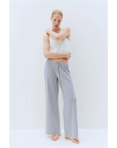 Широкие брюки из джерси, белый H&m