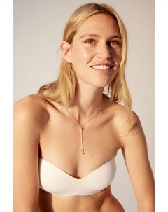 Набор из 2 бюстгальтеров-бандо из микрофибры с мягкой подкладкой, белый H&m