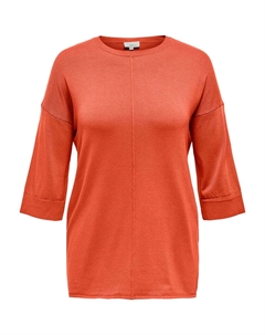 Пуловер, оранжевый Only