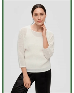 Пуловер, кремовый S.oliver