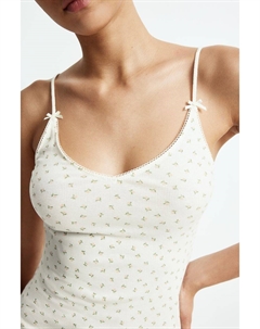 Топ и шорты для сна, белый H&m