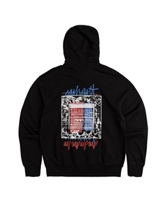 Свитер Hooded Stereo Sweater, черный Carhartt wip