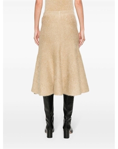 Юбка Cadence А-силуэта, бежевый Khaite