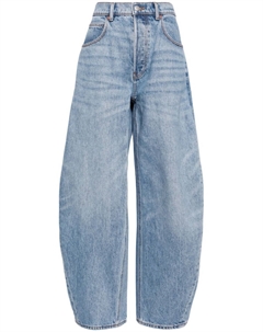 Джинсы Rounded широкого кроя, синий Alexander wang