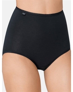 Трусики макси, 6 шт., хлопок 24/7., черный Sloggi