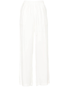 Брюки прямого кроя из атласа Enver PAROSH, белый Parosh