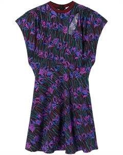 Платье мини с принтом Fiori Di Loto, фиолетовый Pucci
